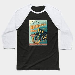 Motorcycle service poster Baseball T-Shirt